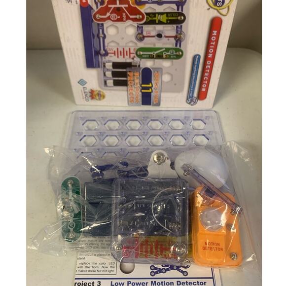 ELENCO Snap Circuits Motion Detector Kit, Model SCP-13 - Picture 8 of 8